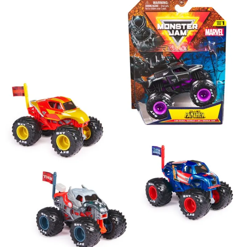 SPIN MASTER Vehículos, Trenes Y Parkings|Los Vengadores Monster Jam Vehículo Surtido