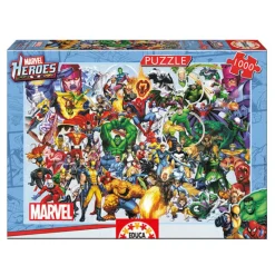 EDUCA Marvel|Puzzles Y Construcciones|Los Vengadores Puzzle 1000 Los Heroes de Marvel