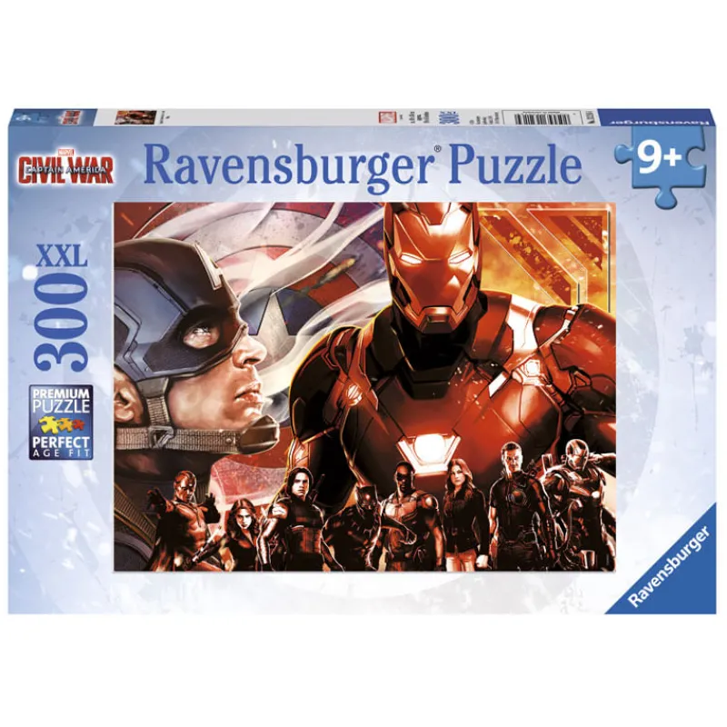 RAVENSBURGER Marvel|Puzzles De 100 A 500 Piezas|Los Vengadores Puzzle de 300 Piezas XXL