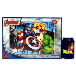 CLEMENTONI Marvel|Puzzles De 100 A 500 Piezas|Los Vengadores Puzzle de 180 Piezas