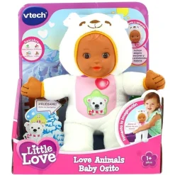 VTECH Love Animals Muñeco Bebé Osito- Primera Infancia Y Preescolar