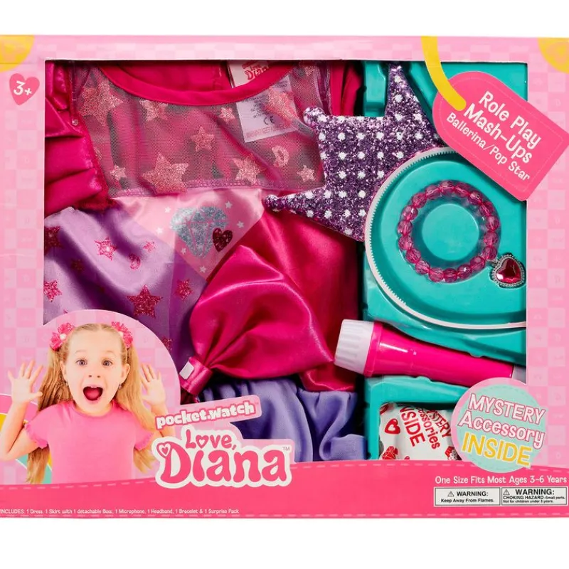 GOLIATH Love Diana Disfraz Bailarina/ Estrella de Rock- Disfraces Y Complementos|Disfraces Y Complementos