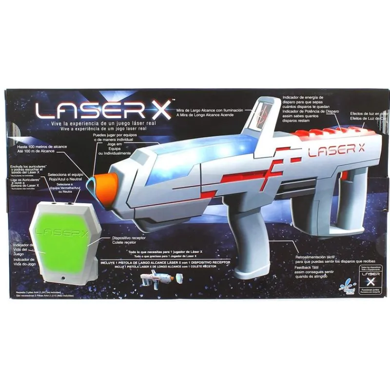 CIFE Láser X Pistola de Largo Alcance- Juegos Y Juguetes De Imitación|Electrónicos