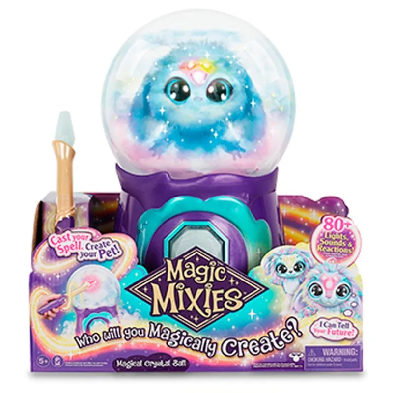 FAMOSA Magic Mixies Bola de Cristal Azul- Electrónicos