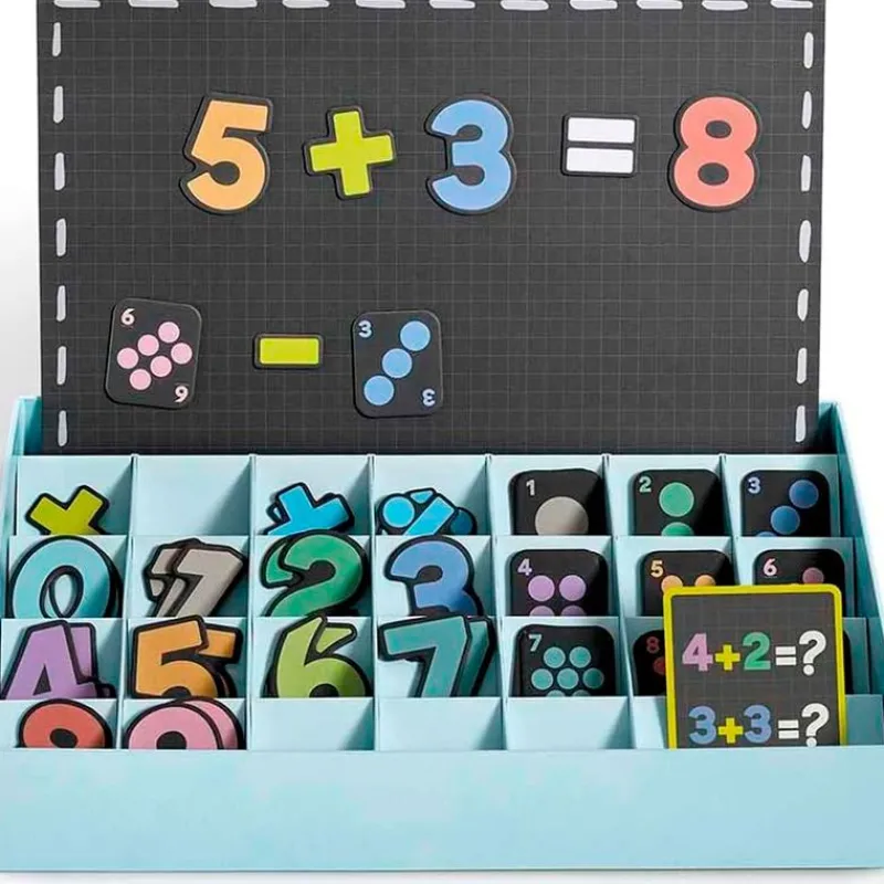 APLI Juegos Y Juguetes Educativos|Magnets Números Juego Magnético