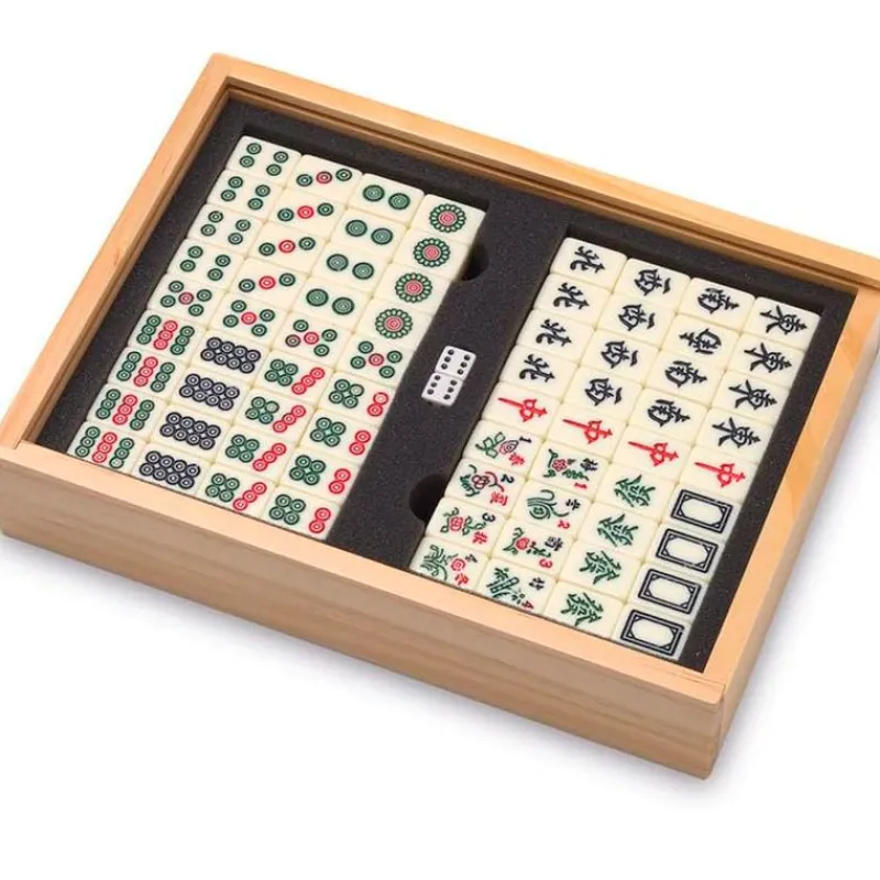 CAYRO Mah Jong Madera- Juegos De Mesa