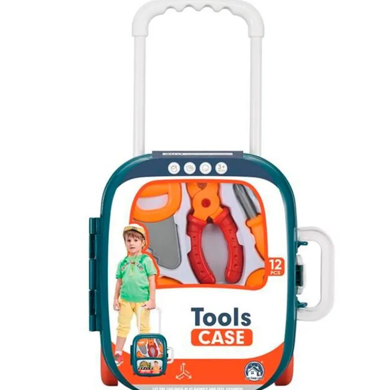 DRIM DISCOUNT Juegos Y Juguetes De Imitación|Maletín Accesorios 12 Herramientas