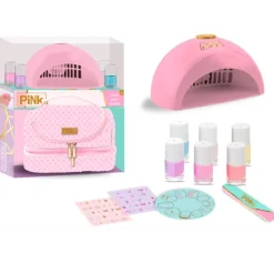 NICE Juegos Y Juguetes De Imitación|Maletín Diseña tus Uñas con Secador