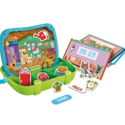 CLEMENTONI Maletín Magnético mi Casa- Juegos Y Juguetes Educativos