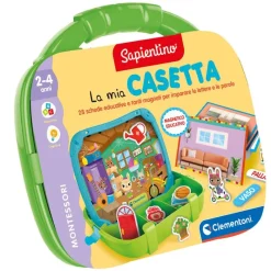 CLEMENTONI Maletín Magnético mi Casa- Juegos Y Juguetes Educativos