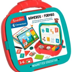 CLEMENTONI Juegos Y Juguetes Educativos|Maletín Números y Formas
