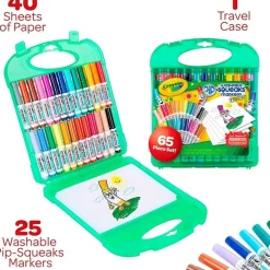 CRAYOLA Maletín Rotuladores Lavables- Manualidades
