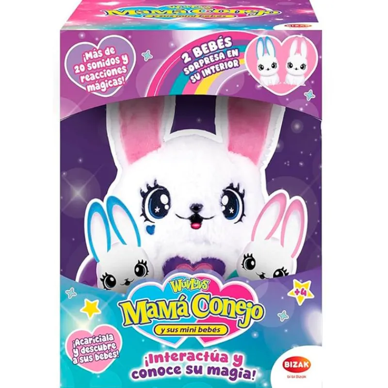 BIZAK Muñecas|Mamá Conejo y Sus Mini Bebés Sorpresa