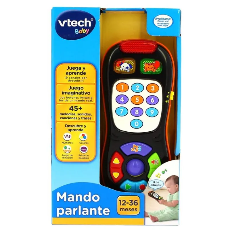 VTECH Jueguetes De Primera Infancia|Primera Infancia Y Preescolar|Mando Parlante