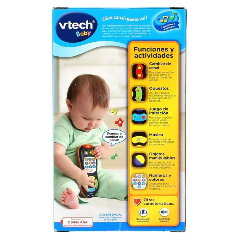 VTECH Jueguetes De Primera Infancia|Primera Infancia Y Preescolar|Mando Parlante