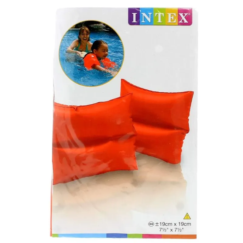 INTEX Manguitos Hinchables Neón Rojo- Aire Libre