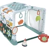 FISHER PRICE Mantas Y Gimnasios De Actividades|Primera Infancia Y Preescolar|Manta de actividades Casita de Campo 2 en 1