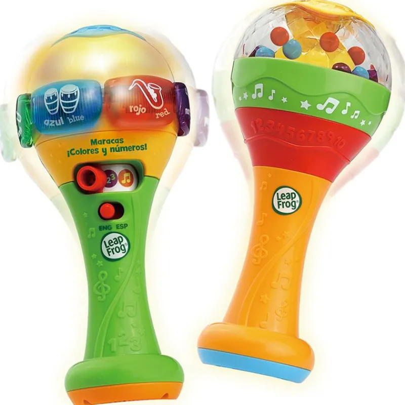 VTECH Instrumentos Musicales|Primera Infancia Y Preescolar|Maracas ¡Colores y Números!