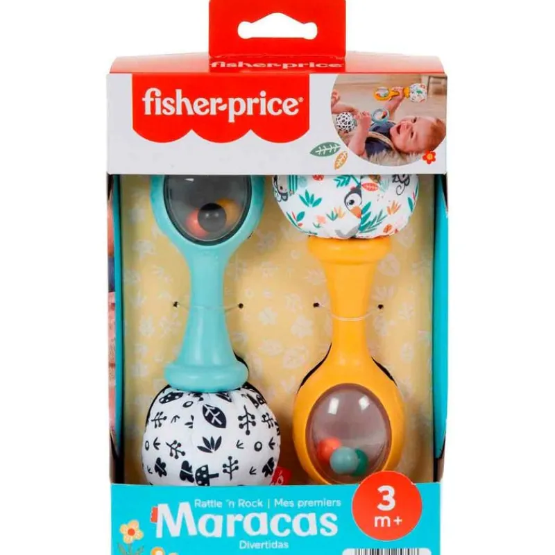 FISHER PRICE Maracas Divertidas- Primera Infancia Y Preescolar