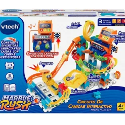 VTECH Primera Infancia Y Preescolar|Marble Rush Racing Track Set Circuito Canicas