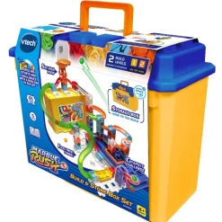 VTECH Puzzles Y Construcciones|Primera Infancia Y Preescolar|Marble Rush Storage Box Circuito Canicas