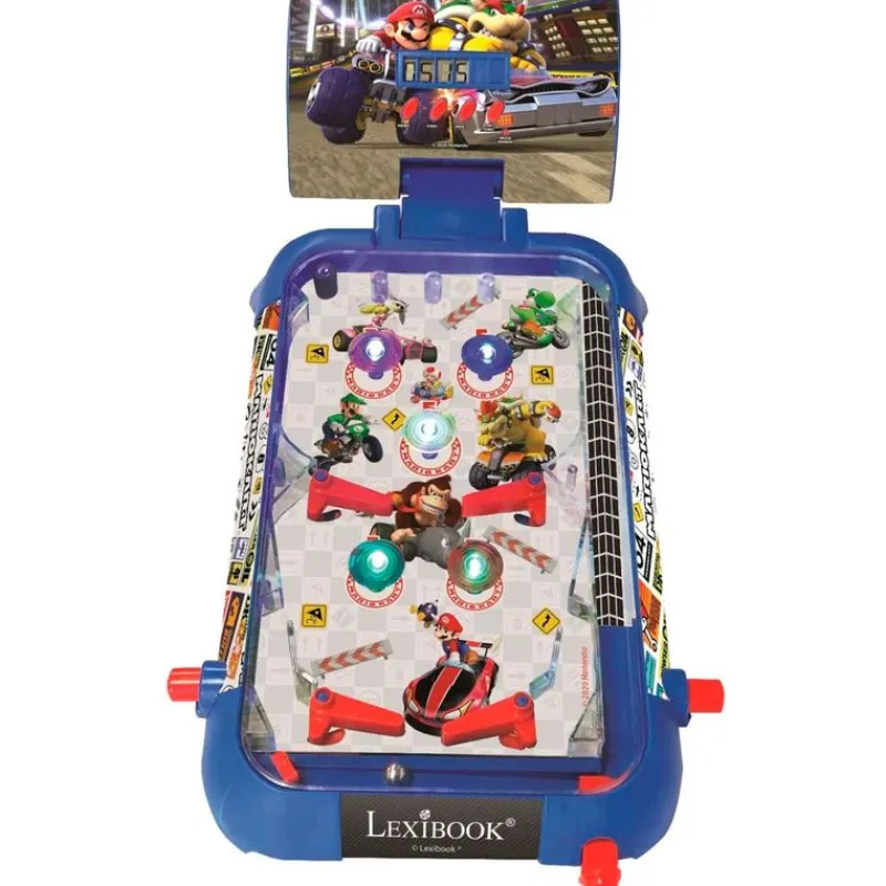 LEXIBOOK Mario Kart Pinball Electrónico- Electrónicos