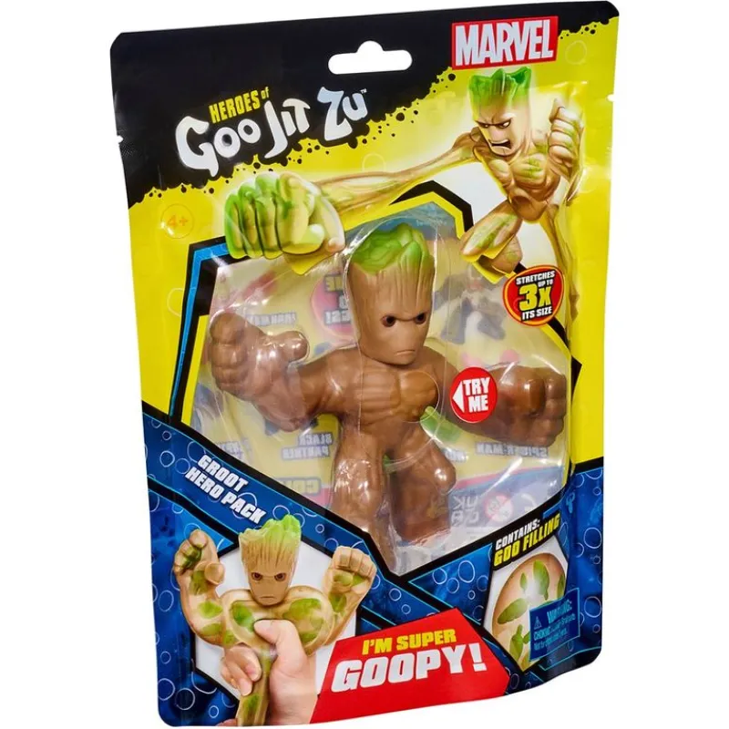 BANDAI Figuras Y Figuras De Acción|Marvel Goo Jit Zu Figura Individual Surtida