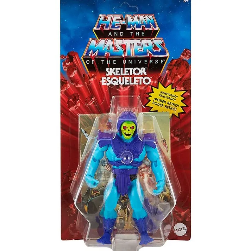 MATTEL Figuras Y Figuras De Acción|Masters del Universo Figura Skelletor
