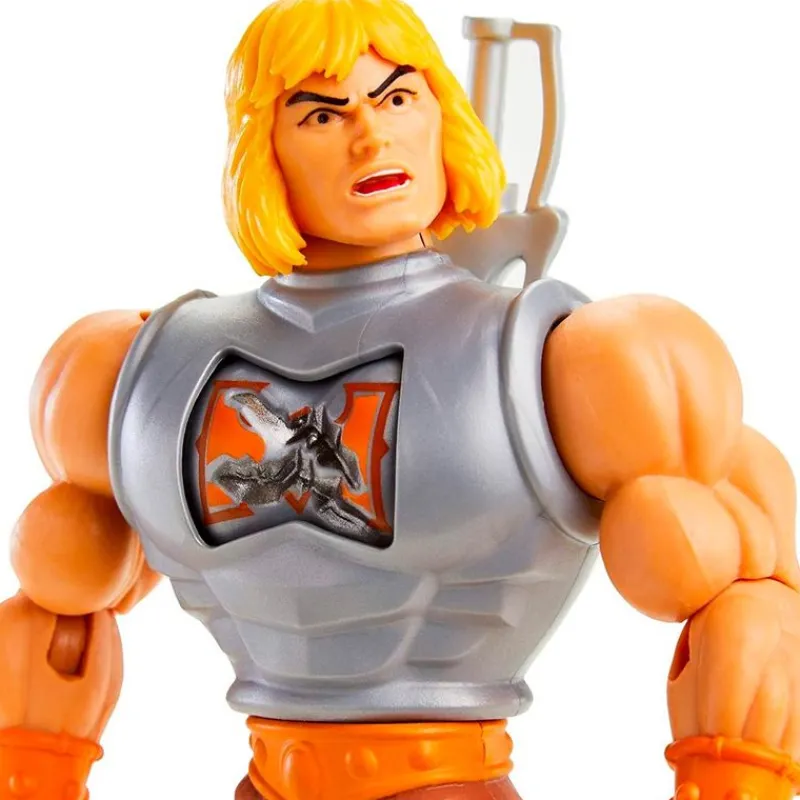 MATTEL Figuras Y Figuras De Acción|Masters del Universo Figura He-Man Deluxe