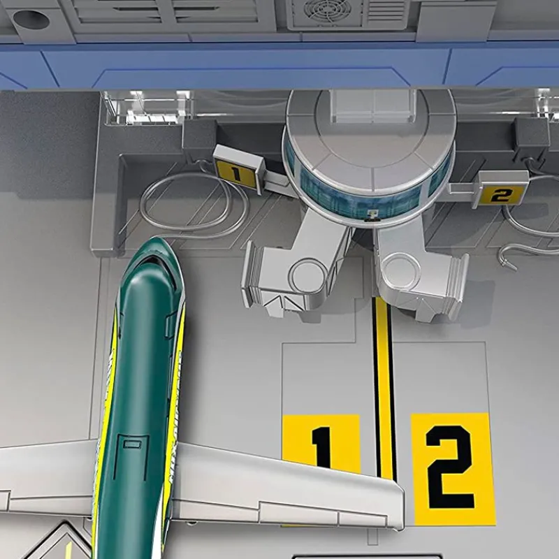 MATTEL Match Box Action Drivers Playset Aeropuerto- Vehículos, Trenes Y Parkings