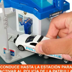 MATTEL Matchbox Action Drivers Playset Central de Tráfico- Vehículos, Trenes Y Parkings