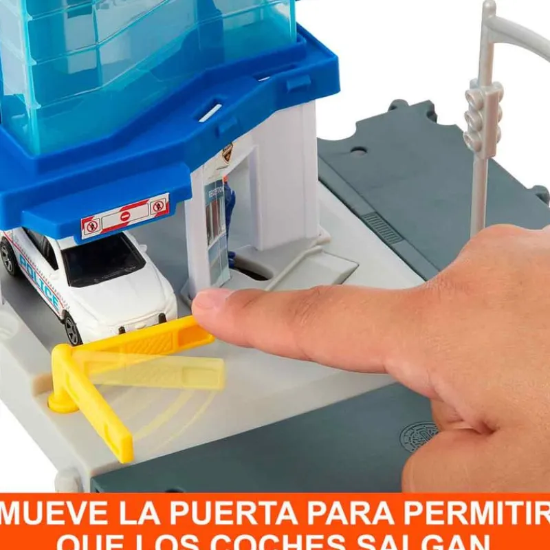MATTEL Matchbox Action Drivers Playset Central de Tráfico- Vehículos, Trenes Y Parkings