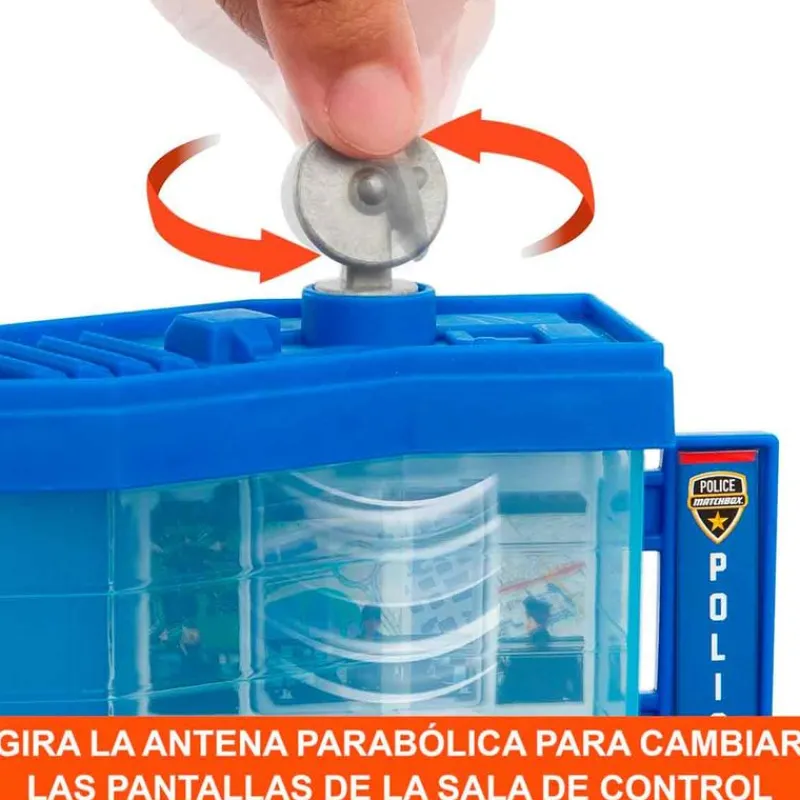 MATTEL Matchbox Action Drivers Playset Central de Tráfico- Vehículos, Trenes Y Parkings