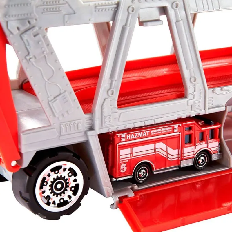 MATTEL Matchbox Camión Bomberos Rescate Fuego- Vehículos, Trenes Y Parkings