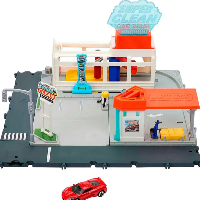 MATTEL Vehículos, Trenes Y Parkings|Matchbox Lavadero de Coches
