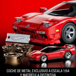 MATTEL Brick Shop Hot Wheels '90 Acura NSX Elite Series- Lego Architecture|Coches Otras Escalas