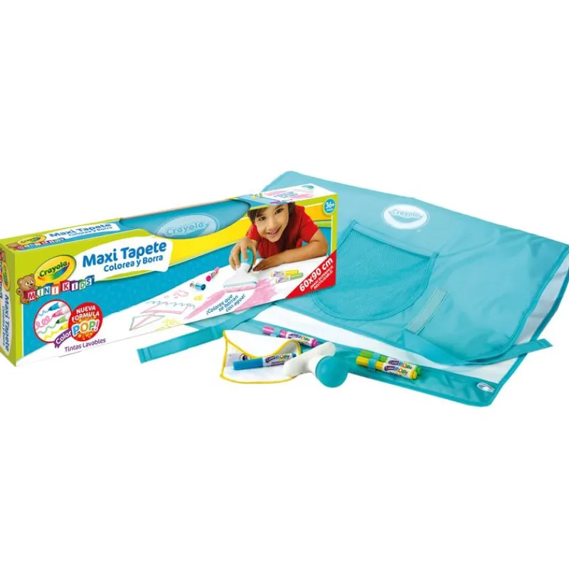 CRAYOLA Maxi Tapete Colorea y Borra- Manualidades
