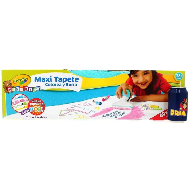 CRAYOLA Maxi Tapete Colorea y Borra- Manualidades