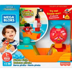 MEGABLOKS Puzzles Y Construcciones|Mega Bloks Barco Pirata