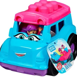 MEGABLOKS Mega Bloks Block Buddy con Bloques Surtido- Puzzles Y Construcciones