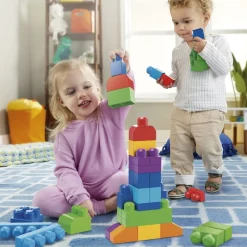 MEGABLOKS Puzzles Y Construcciones|Mega Bloks bolsa clásica 60 piezas