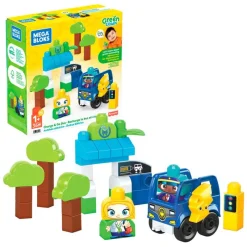 MEGABLOKS Mega Bloks Green Town Autobús Eléctrico- Puzzles Y Construcciones