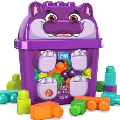 MEGABLOKS Mega Bloks Silly Hippo- Puzzles Y Construcciones