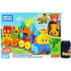 MEGABLOKS Mega Bloks Tren Musical ABC- Puzzles Y Construcciones