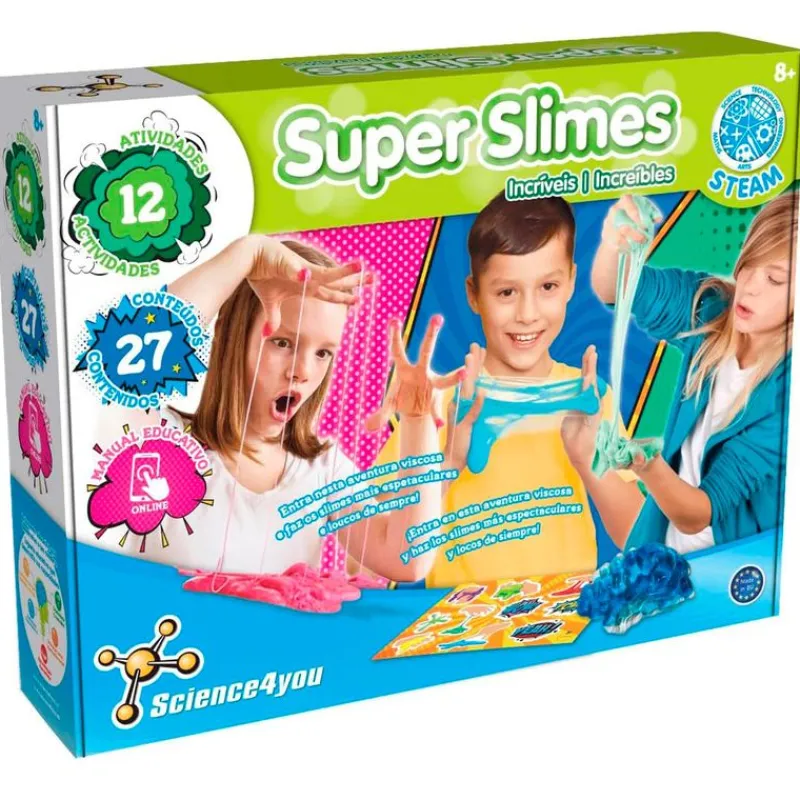 SCIENCE 4 YOU Juegos Y Juguetes Educativos|Mega Slime Kit