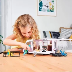 DICKIE TOYS Vehículos, Trenes Y Parkings|Mercedes Autocaravana Escala 1:24