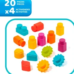 MOLTO Primera Infancia Y Preescolar|Mesa de Actividades Stack & Play