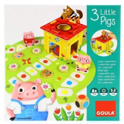 GOULA Juegos De Mesa|Mi Primer Juego Los 3 Cerditos