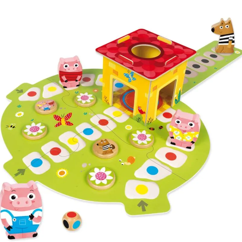 GOULA Juegos De Mesa|Mi Primer Juego Los 3 Cerditos