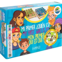 CAYRO Mi Primer Quién Es Juego- Juegos De Madera|Juegos De Mesa